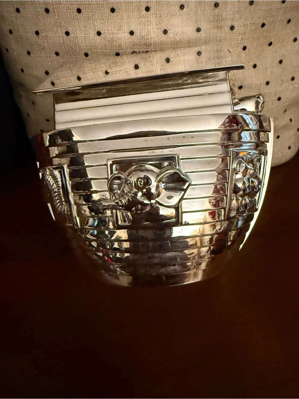 Things Remembered Silver Metallic Noah’s Ark Money Bank